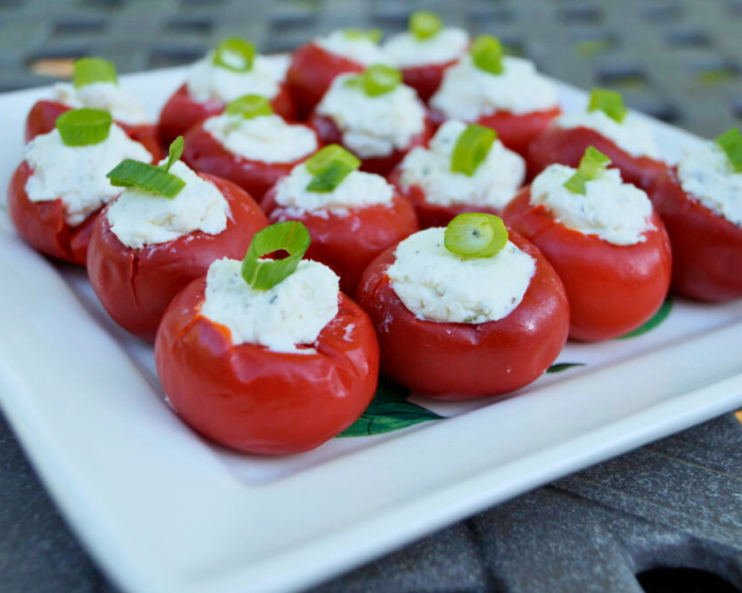 Goat Cheese Stuffed Peppadew Peppers – Stylish Spoon