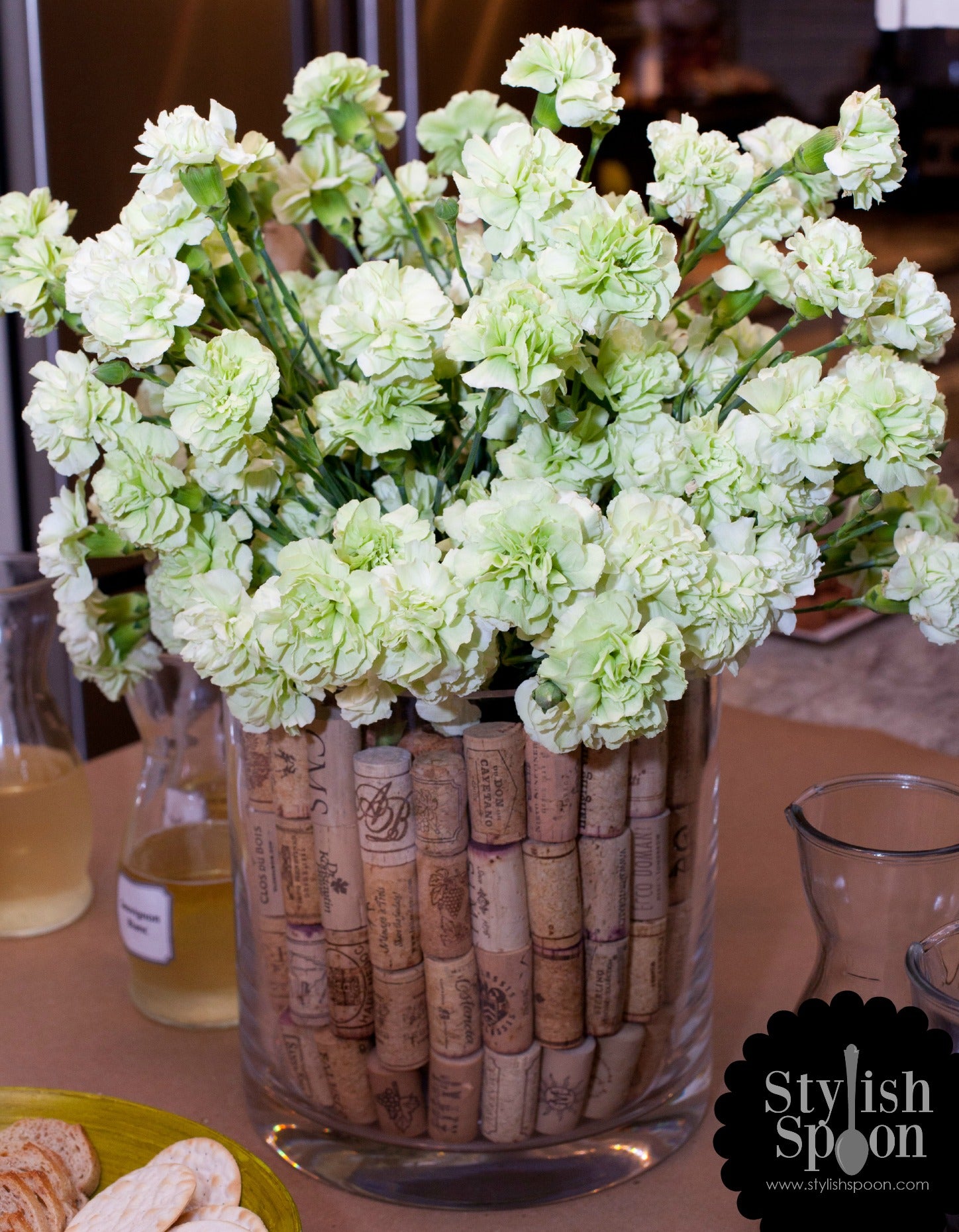 DIY Wine Cork Vase Filler