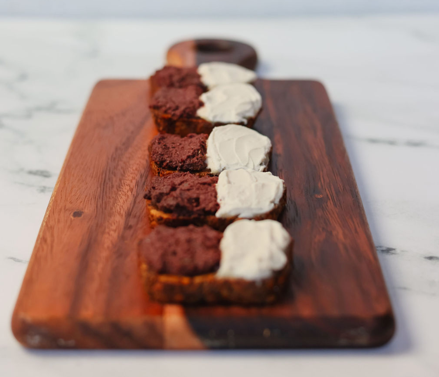 Black & White Crostini