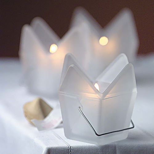 Chinese Takeout Candle Holders